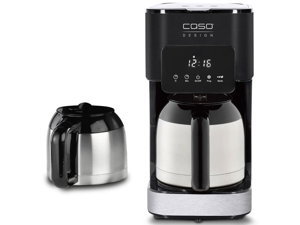 Ekspres CASO COFFEE Taste & Style Duo Thermo bezpieczeństwo oszczędność energii funkcja automatycznego wyłączania ayłączenie po zakończeniu parzenia praktyczne rozwiązanie