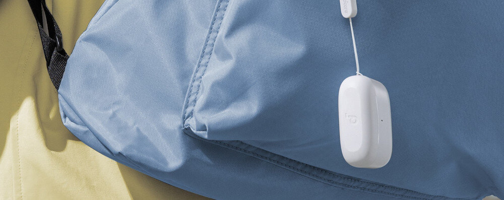 Słuchawki dokanałowe SOUNDCORE A25i etui ze smyczą przenośne kompaktowe, etui przyczepione do torby