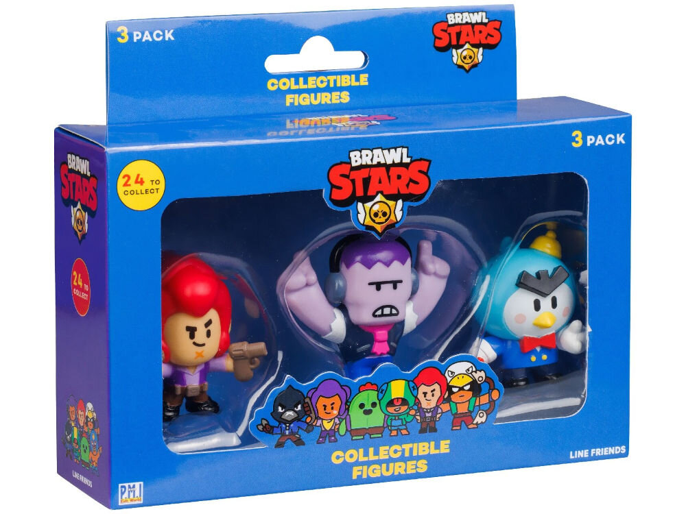 Zestaw figurek SUPERBUZZ Brawl Stars (Zestaw C) z Areny do rzeczywistości