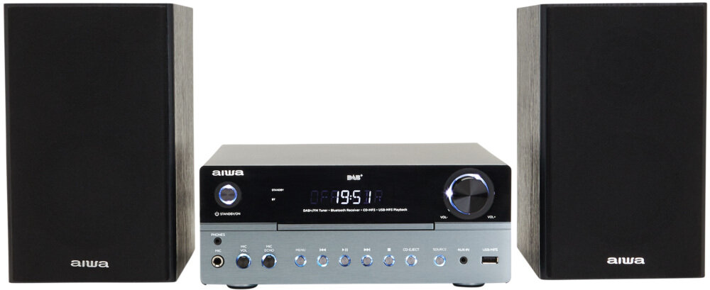 Wieża AIWA MSBTU-700DAB - Kompaktowe wymiary