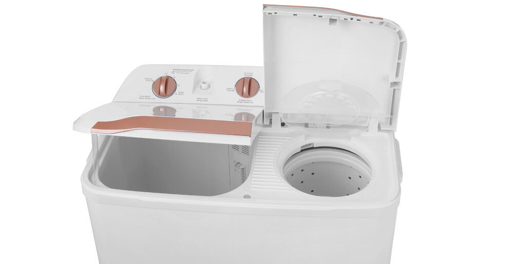 PRALKO-WIRÓWKA STELLA STDT-380 Otwarta pralko-wirówka z oddzielną komorą prania i wirówką wsad 7 kg duża pojemność pranie rodzinne