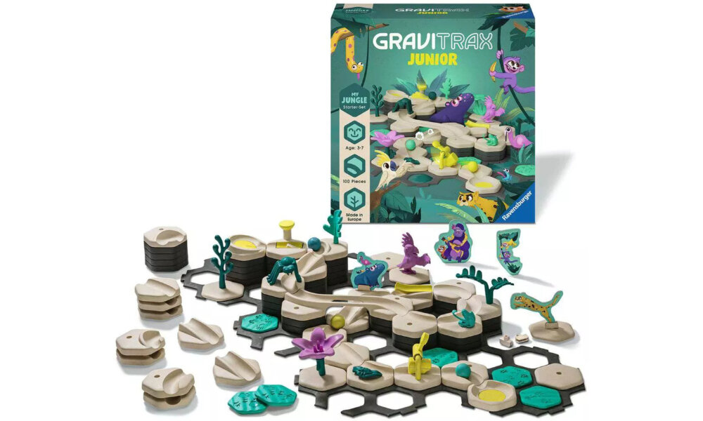 Gra logiczna RAVENSBURGER GraviTrax Junior Zestaw startowy Dżungla 27499