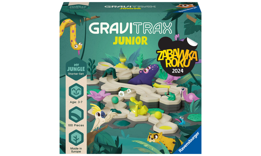 Gra logiczna RAVENSBURGER GraviTrax Junior Zestaw startowy Dżungla 27499