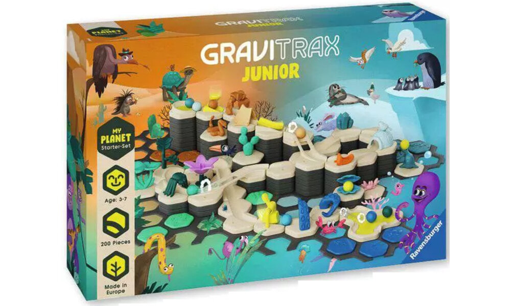 Gra logiczna RAVENSBURGER GraviTrax Junior Zestaw startowy Planeta 27059