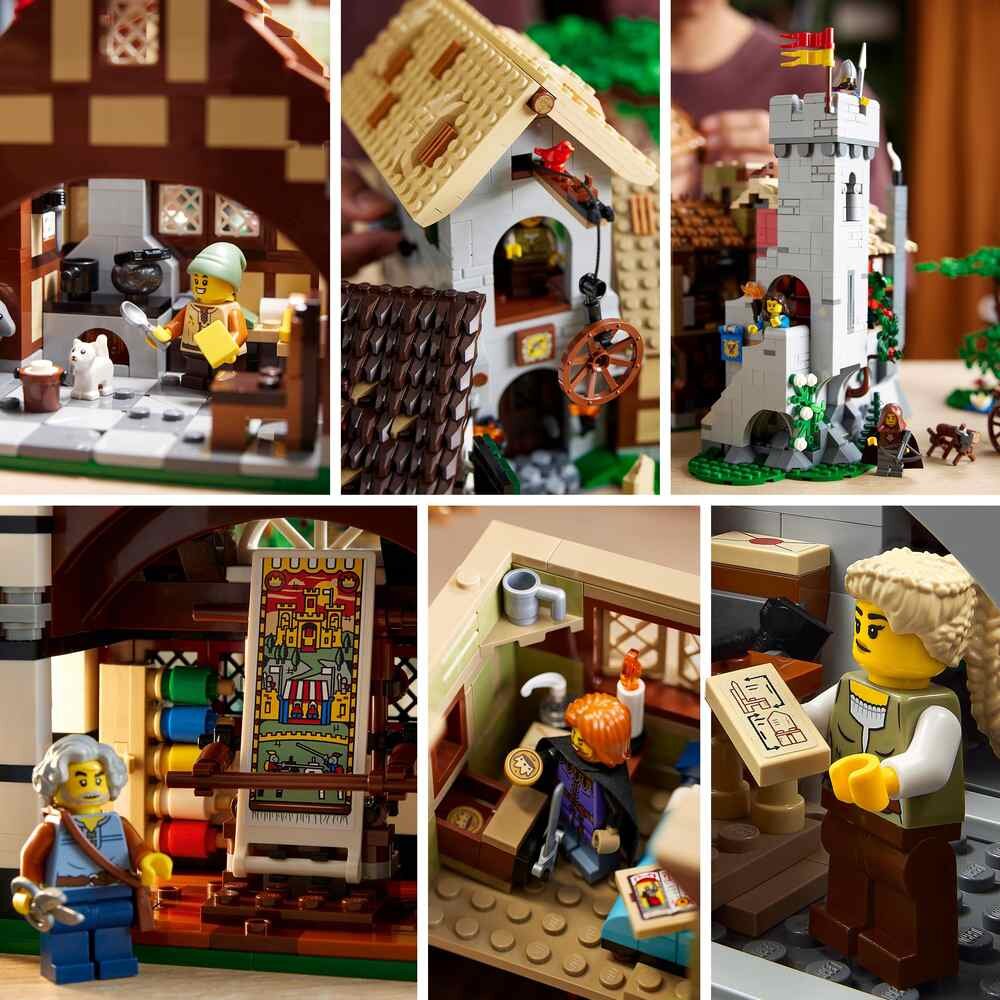 LEGO 10332 ICONS Średniowieczny plac miejski miasteczko