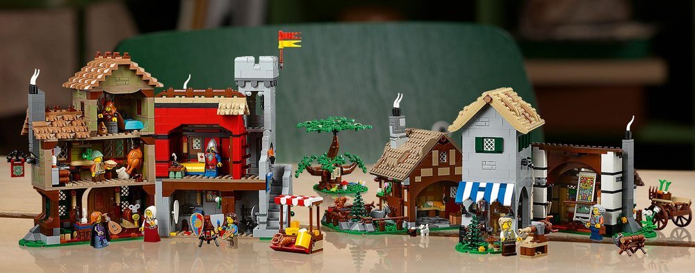 LEGO 10332 ICONS Średniowieczny plac miejski prezent
