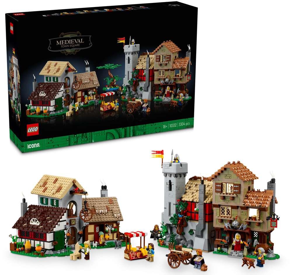 LEGO 10332 ICONS Średniowieczny plac miejski Zestaw