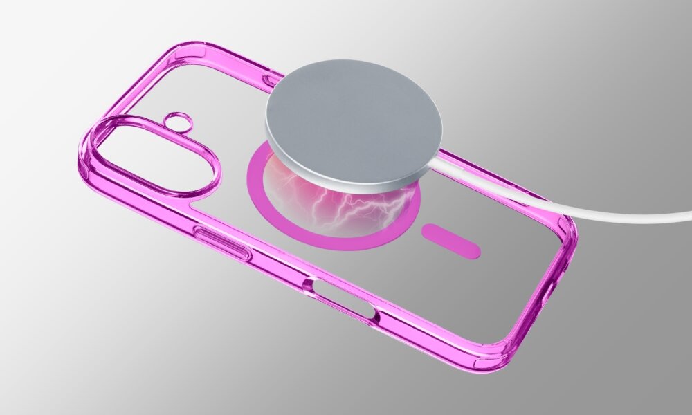 CELLULARLINE Iconic kolorowych półprzezroczystych krawędzi pierścieniem magnetycznym oryginalny design telefonu