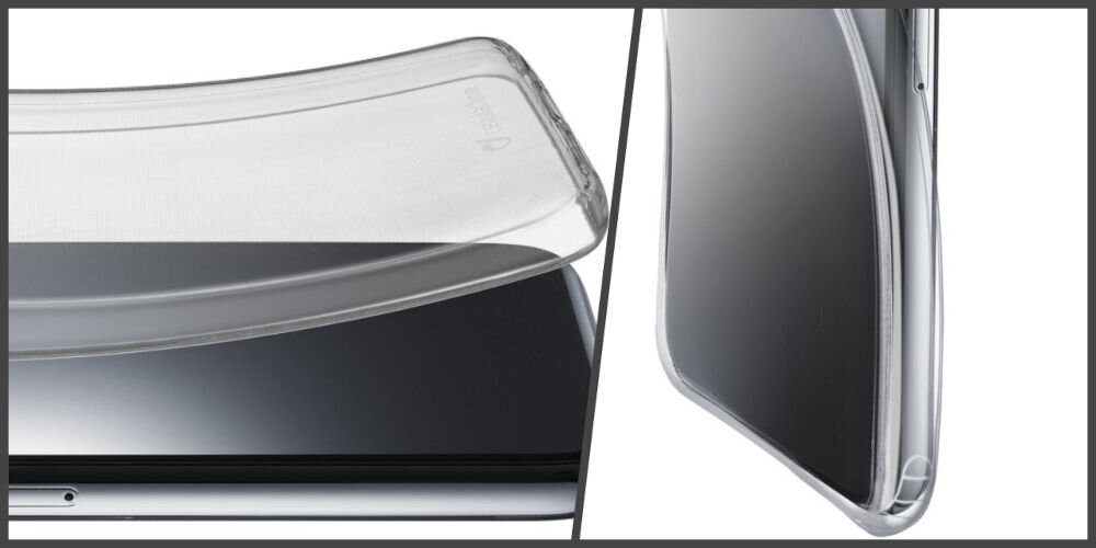 Etui CELLULARLINE Fine transparentnemu kauczukowi elegancji ochrony jedno i drugie