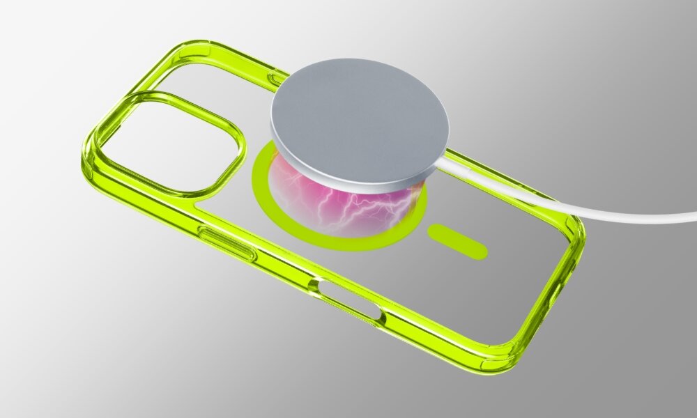 CELLULARLINE Iconic kolorowych półprzezroczystych krawędzi pierścieniem magnetycznym oryginalny design telefonu