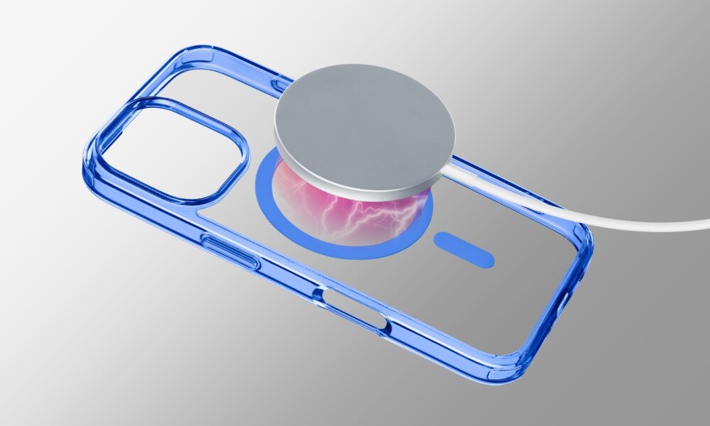 CELLULARLINE Iconic kolorowych półprzezroczystych krawędzi pierścieniem magnetycznym oryginalny design telefonu