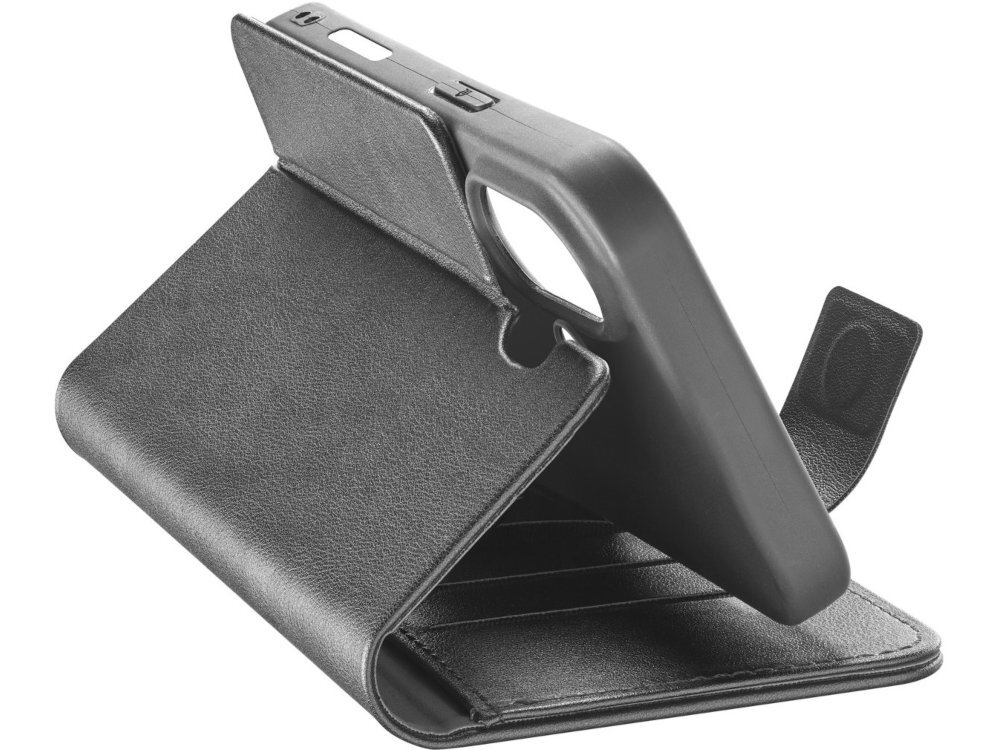 Etui CELLULARLINE Book funkcji podstawki wygodnym oglądaniem filmów prowadzeniem rozmów wideo zarysowaniami i wstrząsami