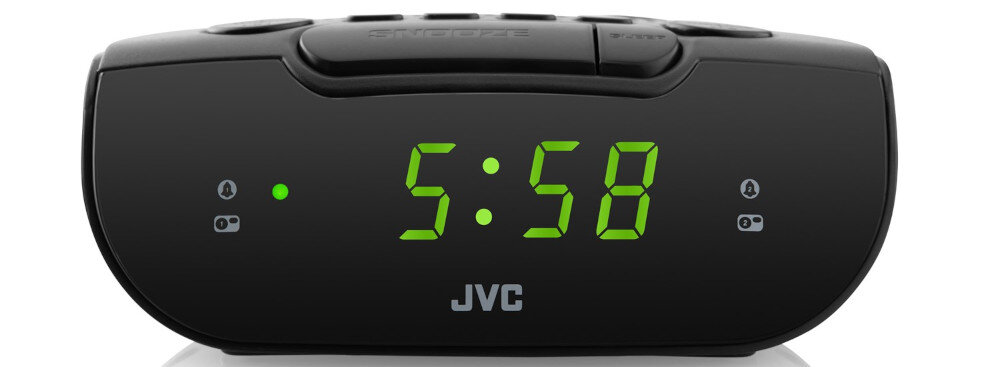 Radio JVC RA-E311B - budzenie każdego dnia