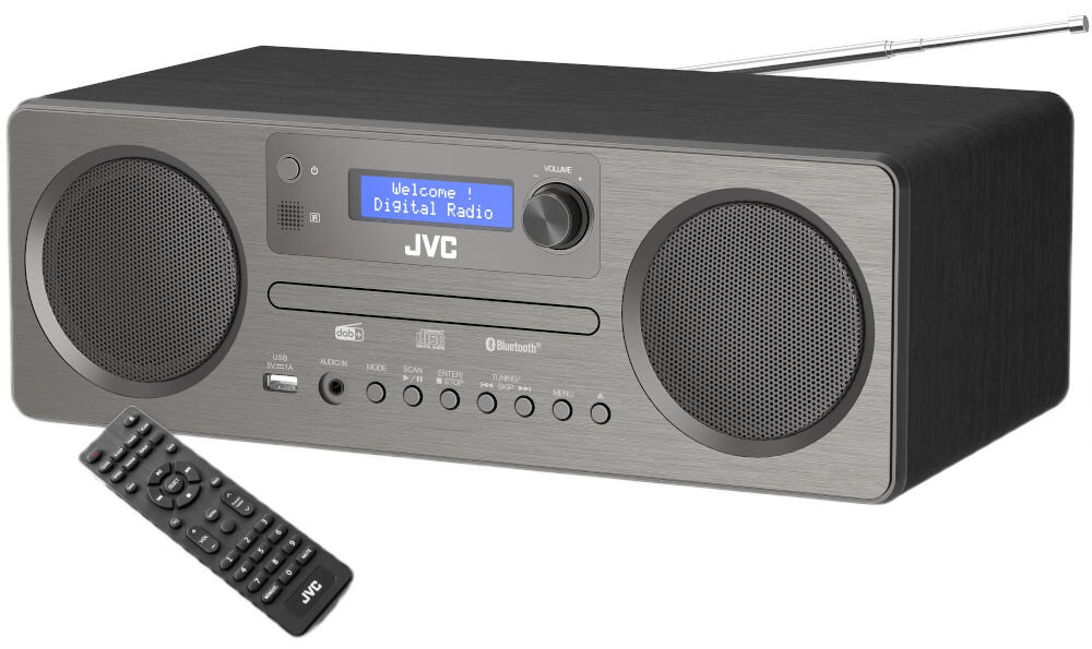 Wieża JVC RD-E861B-DAB - Wszechstronność