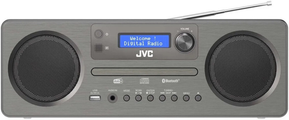 Wieża JVC RD-E861B-DAB - Krystaliczny dźwięk