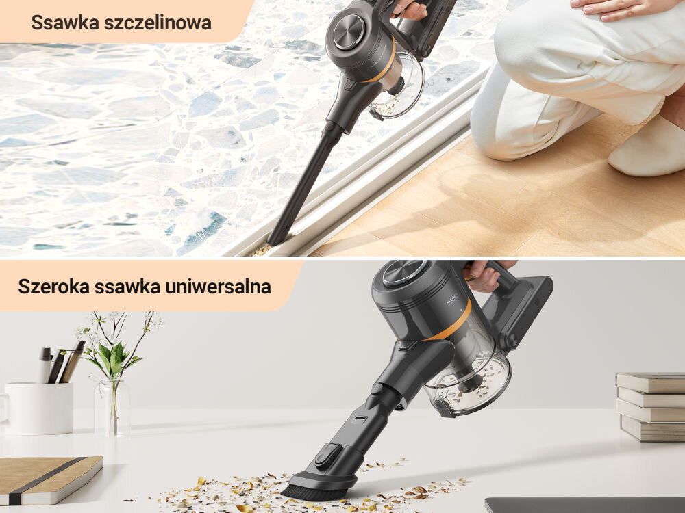 Odkurzacz MOVA J20 ssawka szczelinowa ssawka uniwersalna szeroka