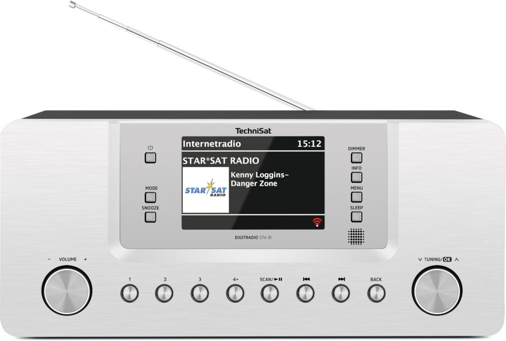Radio internetowe TECHNISAT Digitradio 574 IR - wyświetlacz TFT
