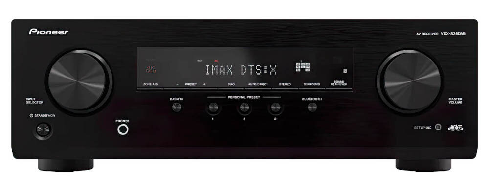 Amplituner PIONEER VSX-835 DAB - Wymiar domowej rozrywki