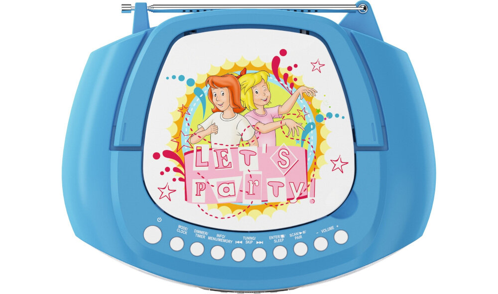 Radioodtwarzacz TECHNISAT DigitRadio 1990 Bibi Tina Bluetooth - Głośniki stereo i equalizer