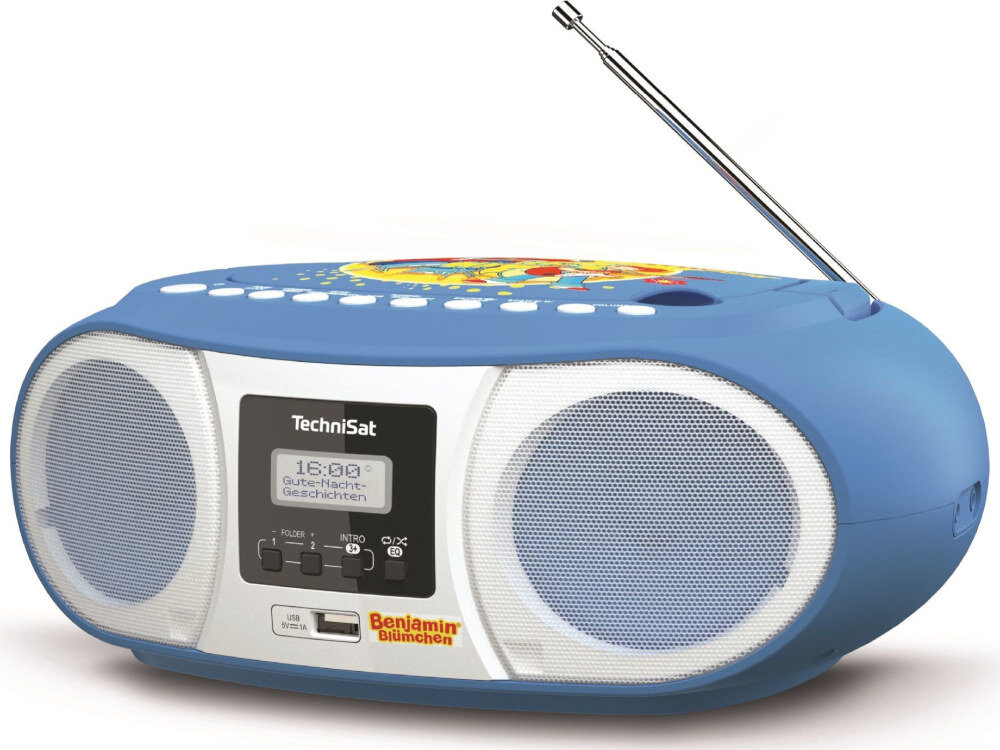 Radioodtwarzacz TECHNISAT DigitRadio 1990 Benjamin Blümchen Bluetooth - Zegar i budzik