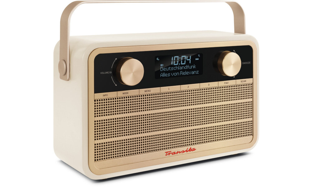 Radio TECHNISAT Transita 120 - Prosta obsługa i funkcje, budzik, drzemka