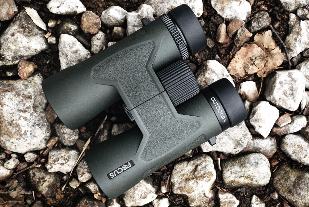 FOCUS Outdoor II 8x42 optyka BK7 powłoki MC naturalne kolory obserwacja przyrody