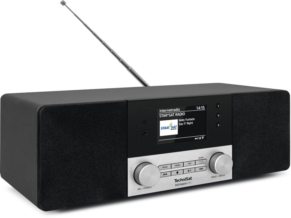 Radio internetowe TECHNISAT Digitradio 4 IR  - Intuicyjne sterowanie