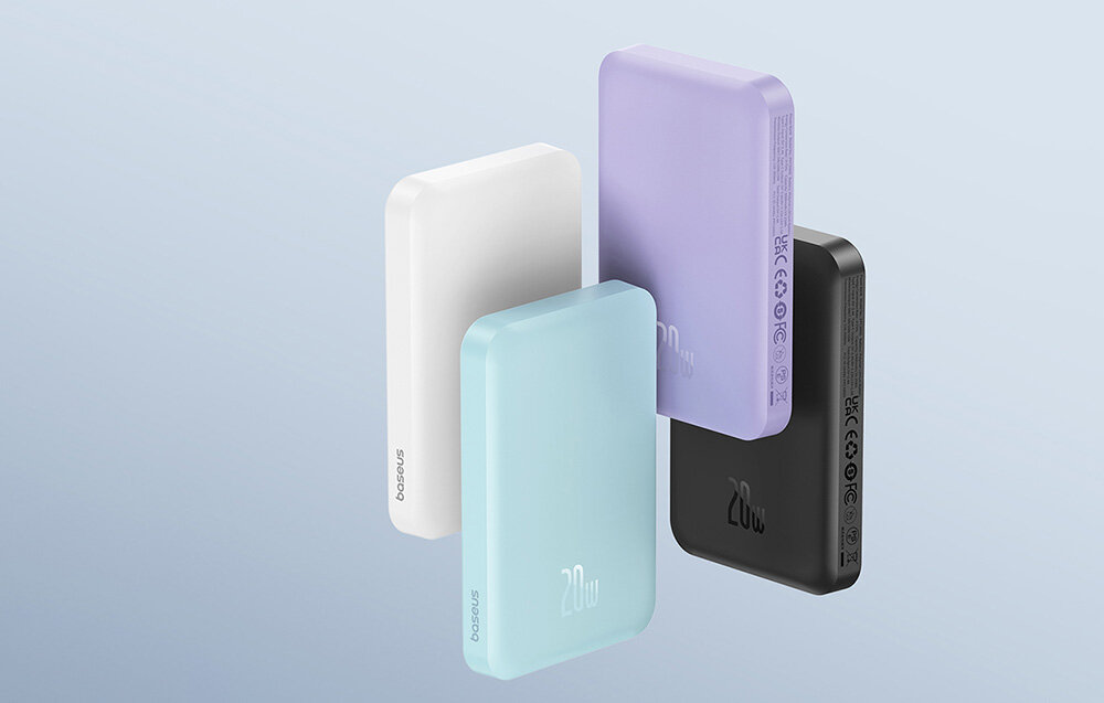 Powerbank BASEUS Magnetic Mini 5000 mAh 20W Urządzenia moc ładowanie wymiary bateria pojemność bezpieczeństwo lekkość wygoda