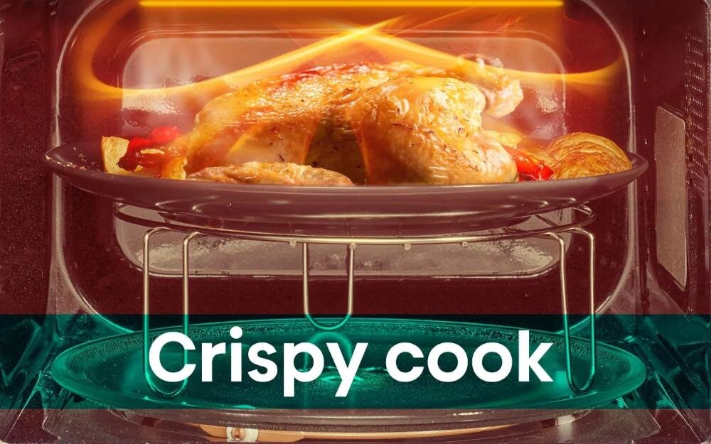 HISENSE H23MOBSD1HG soczyste chrupiące ciepło grill opiekanie