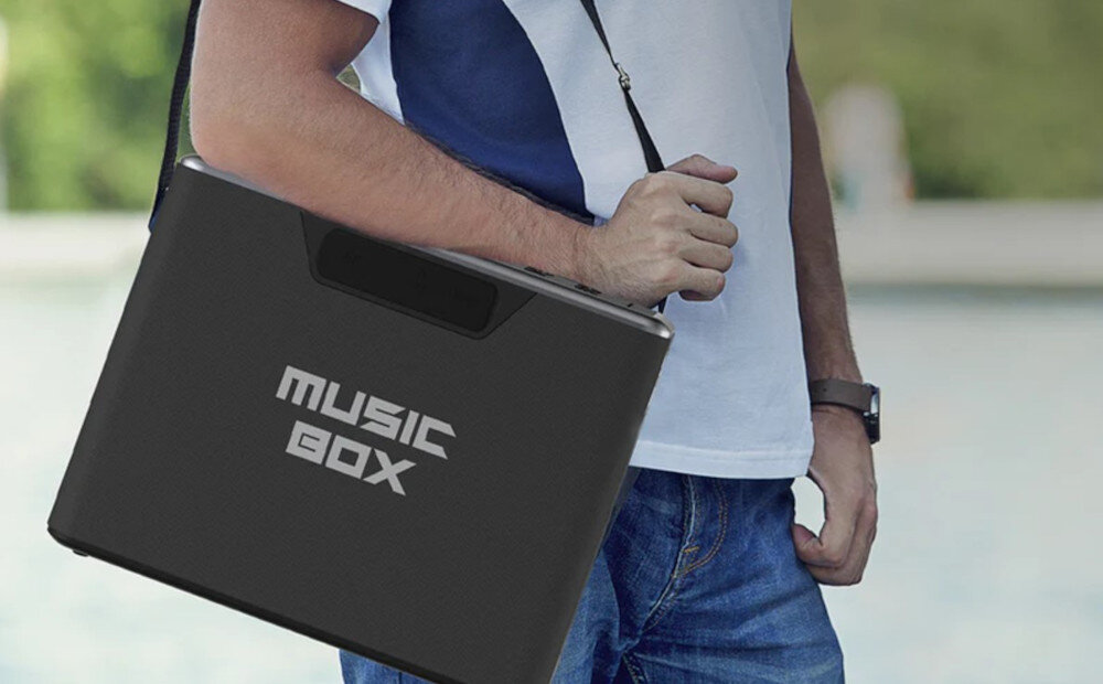 Głośnik mobilny HIFUTURE MusicBox - Lekka i przenośna konstrukcja