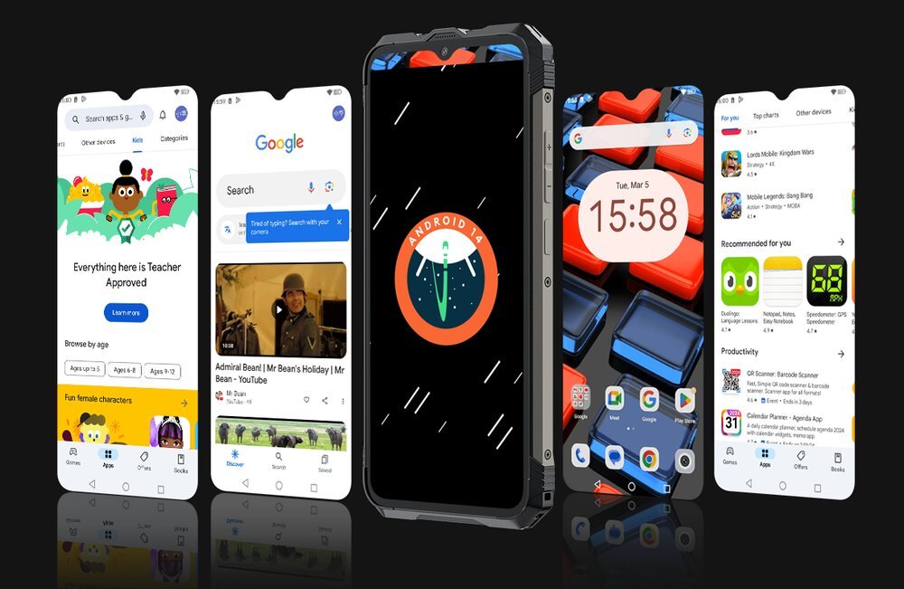 Smartfon CUBOT King Kong AX płatności