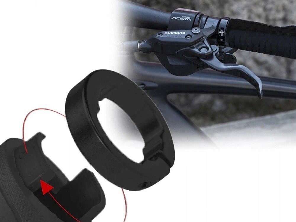 ROCKBROS BT1802BK Gripy Rockbros BT1802BK wykonano z gumy Odporność na ścieranie - 