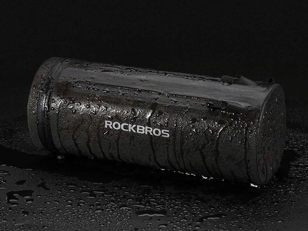 Torba rowerowa na kierownicę ROCKBROS AS-051, Nylon, wodoodporność, ochrona, trwałość, Wodoodporna torba rowerowa w deszczu.