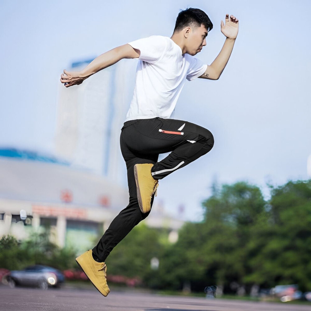 Spodnie rowerowe ROCKBROS RKCK0001 rozmiar S Czarny do wygodnej jazdy na rowerze do cwiczen na kazda trase wszechstronne oddychajacy material na lato