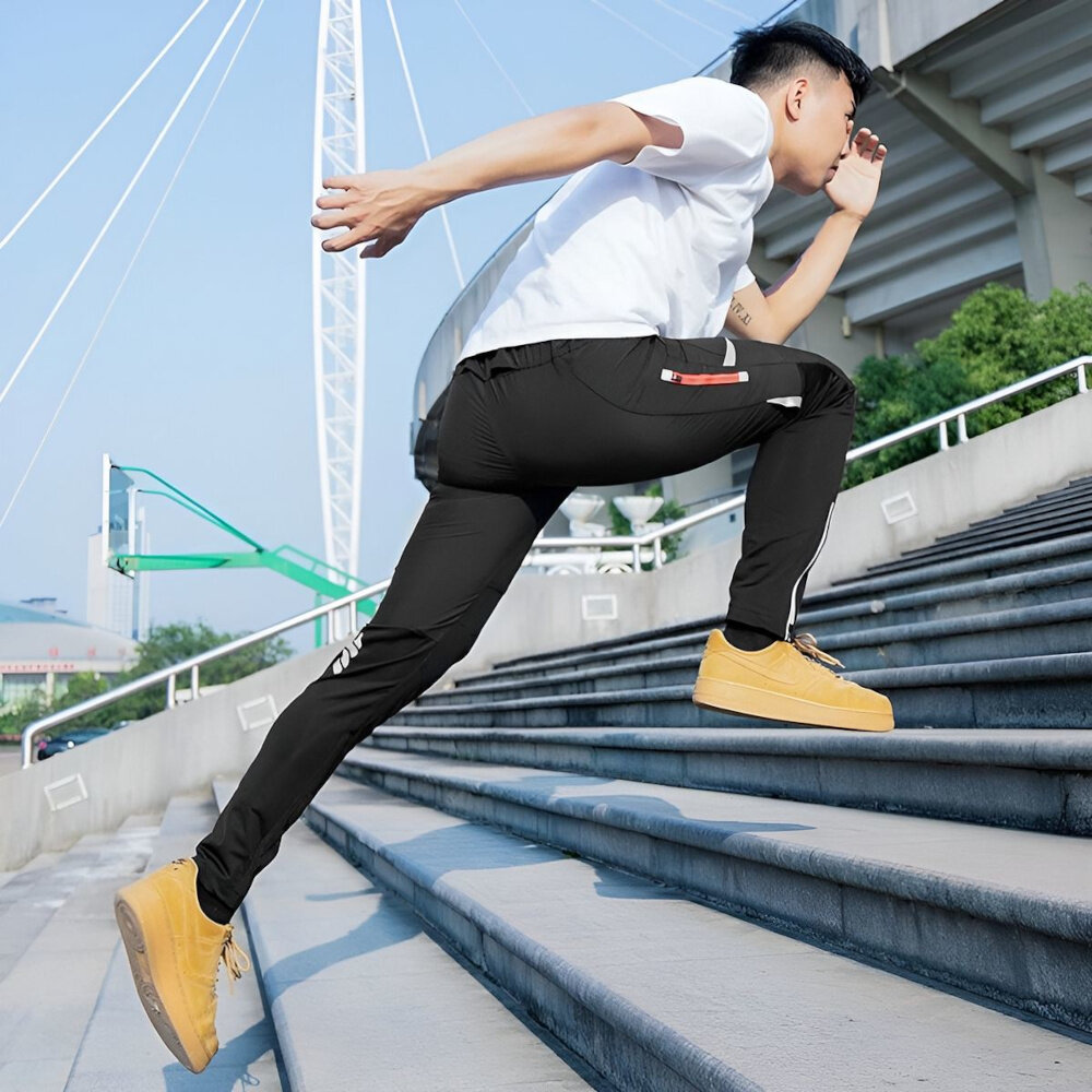 Spodnie rowerowe ROCKBROS RKCK0001 rozmiar S Czarny szybkoschnacy material wygoda komfort w trudnych warunkach praktyczne funkcjonalne