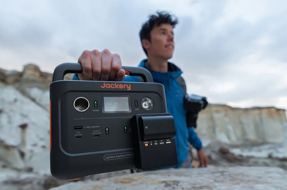 Stacja zasilania JACKERY Explorer 300 Plus EU mobilnosc dodatkowe zrodlo energii zasilanie