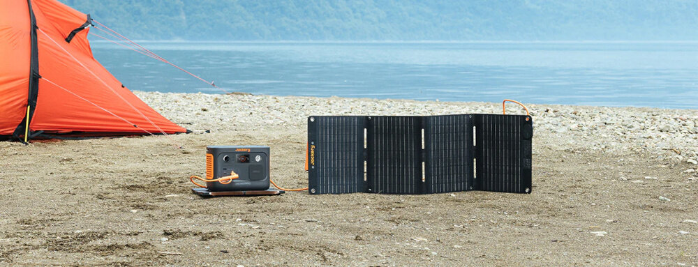 Stacja zasilania JACKERY Explorer 300 Plus EU + Mini panel 40W mobilnosc dodatkowe zrodlo energii zasilanie