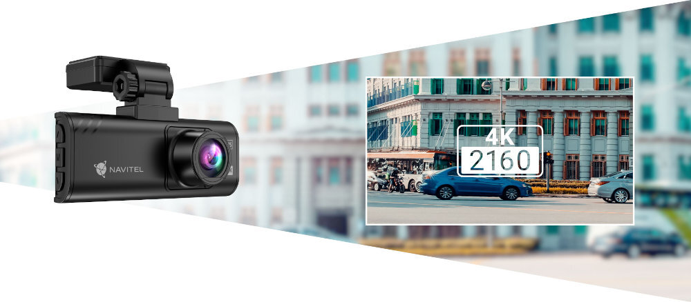 Wideorejestrator NAVITEL R99 4K SONY IMX415 ultra HD 30 kl./s jakości 2K 60 kl./s Full HD 120 kl./s