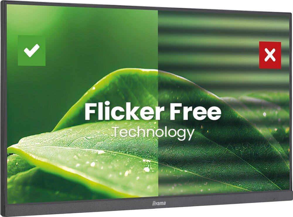 Monitor IIYAMA ProLite XUB2293HS-B6 21.5 1920x1080px IPS 100Hz 1 ms [MPRT] ochrona wzroku redukcja niebieskiego światła Flicker-free migotanie