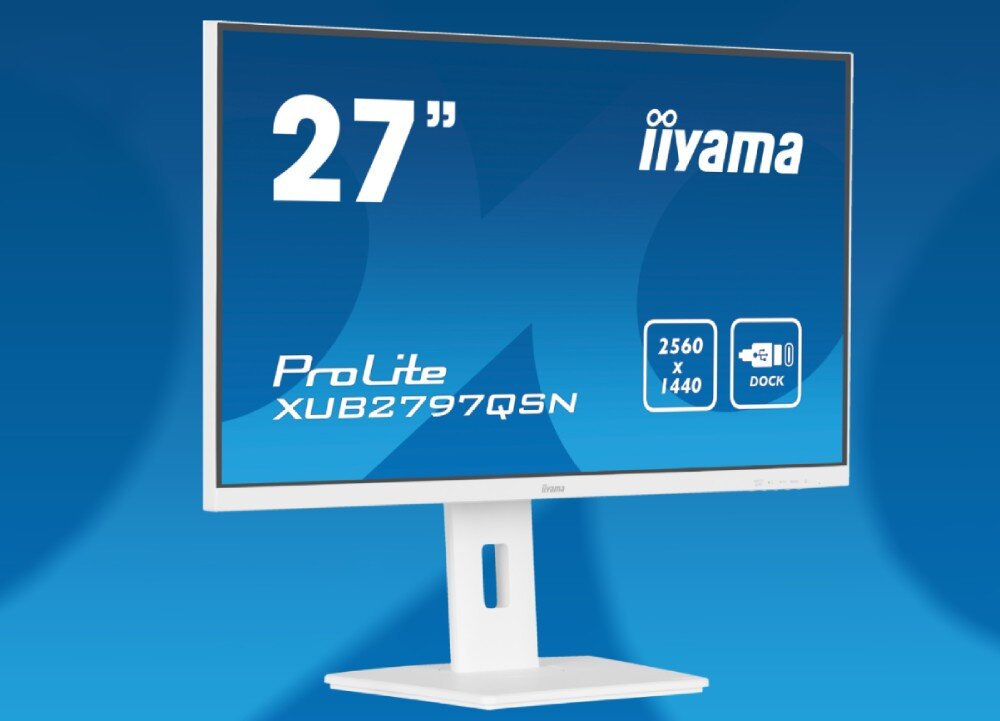 Monitor IIYAMA ProLite XUB2797QSN-W1 27 2560x1440px IPS 100Hz 1 ms [MPRT] opis
