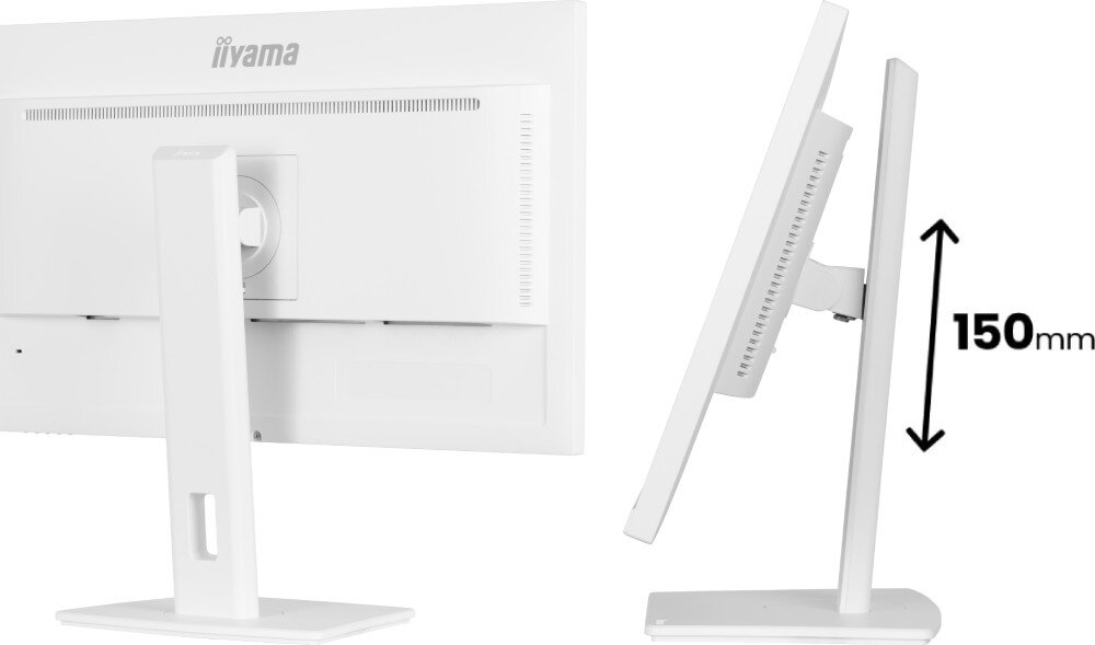 Monitor IIYAMA ProLite XUB2797QSN-W1 27 2560x1440px IPS 100Hz 1 ms [MPRT] podstawa regulacja ergonomia wysokość nachylenie pivot