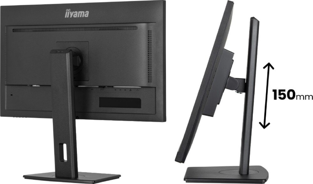 Monitor IIYAMA ProLite XUB2797QSNP-B1 27 2560x1440px IPS 100Hz 1 ms [MPRT] podstawa regulacja ergonomia wysokość nachylenie pivot