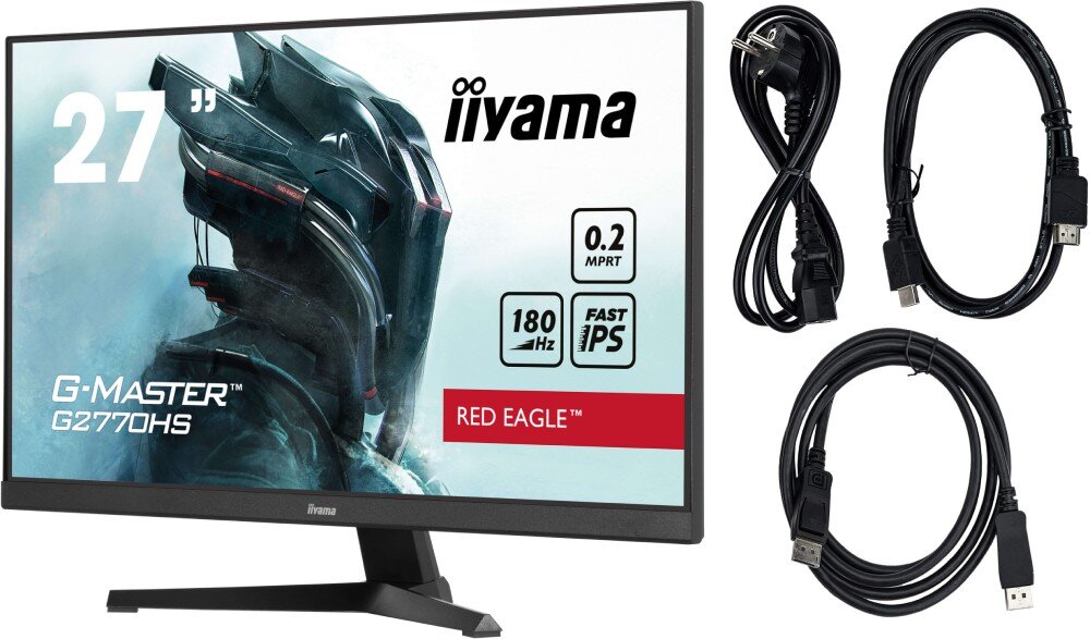 Monitor IIYAMA G-Master G2770HS-B1 27 1920x1080px IPS 180Hz 0.2 ms [MPRT] 