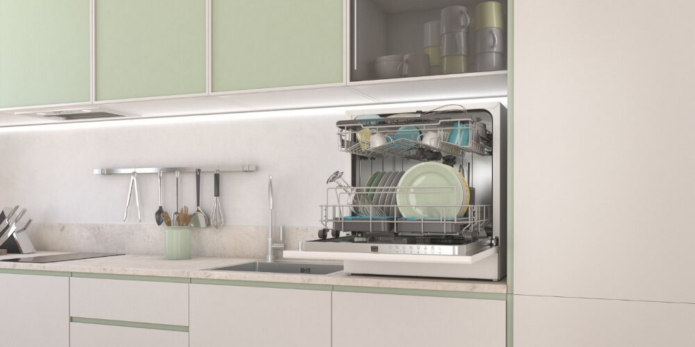 ZMYWARKA CANDY CP 8F9FFW RAPIDO Połowa załadunku 1/2 oszczędności ekonomiczne