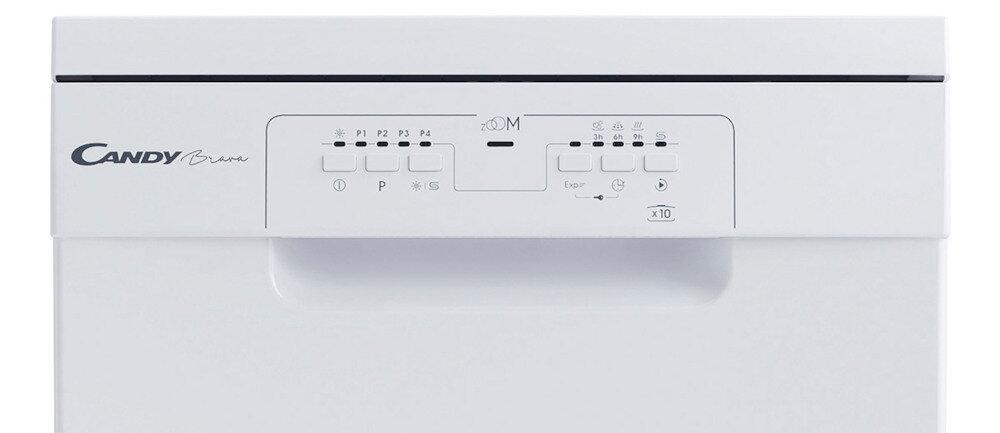 ZMYWARKA CANDY CDPH 2L1047W BRAVA Program Zmywanie Wstępne usuwanie trudnych zabrudzeń