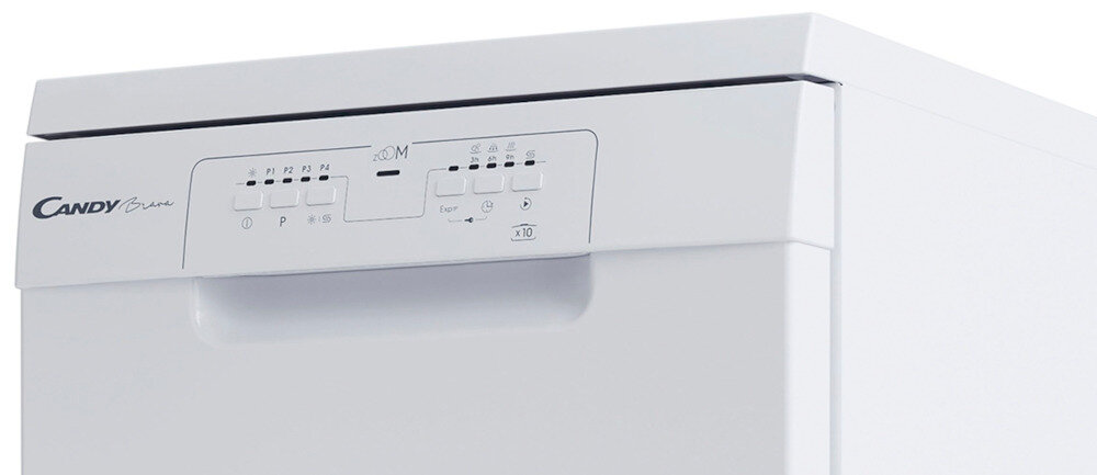 ZMYWARKA CANDY CDPH 2L1047W BRAVA wskaźniki informacja uzupełnienie soli nabłyszczacza kontrolki