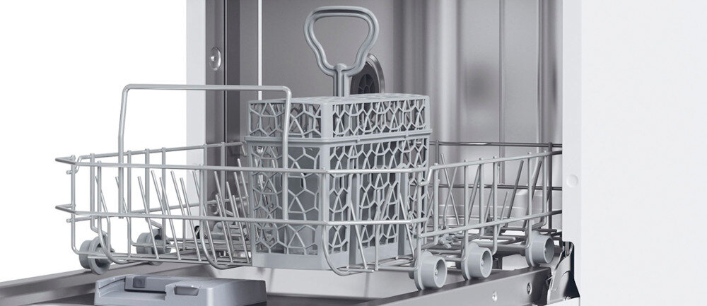 ZMYWARKA CANDY CDPH 2L1047W BRAVA Regulacja górnego kosza zmiana wysokości podnoszenie opuszczanie regulowanie wygoda komfort