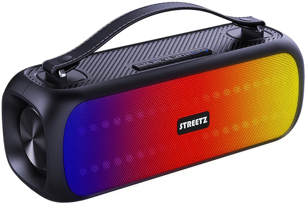 Głośnik mobilny STREETZ CMB-110 - Czysty dźwięk i efekty LED