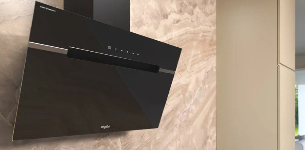 OKAP WHIRLPOOL WHVS 91F LT DP K oświetlenie LED energooszczędność