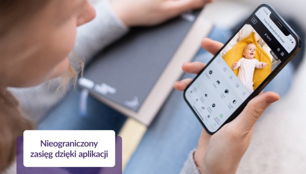 Niania elektroniczna TRUELIFE NannyCam S3 Smart Podgląd dla całej rodziny Aplikacja TrueLife Smart 16 kamer liczba użytkownikóa rozwój